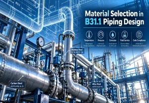 Read more about the article Material Selection in B31.1 Piping Design
