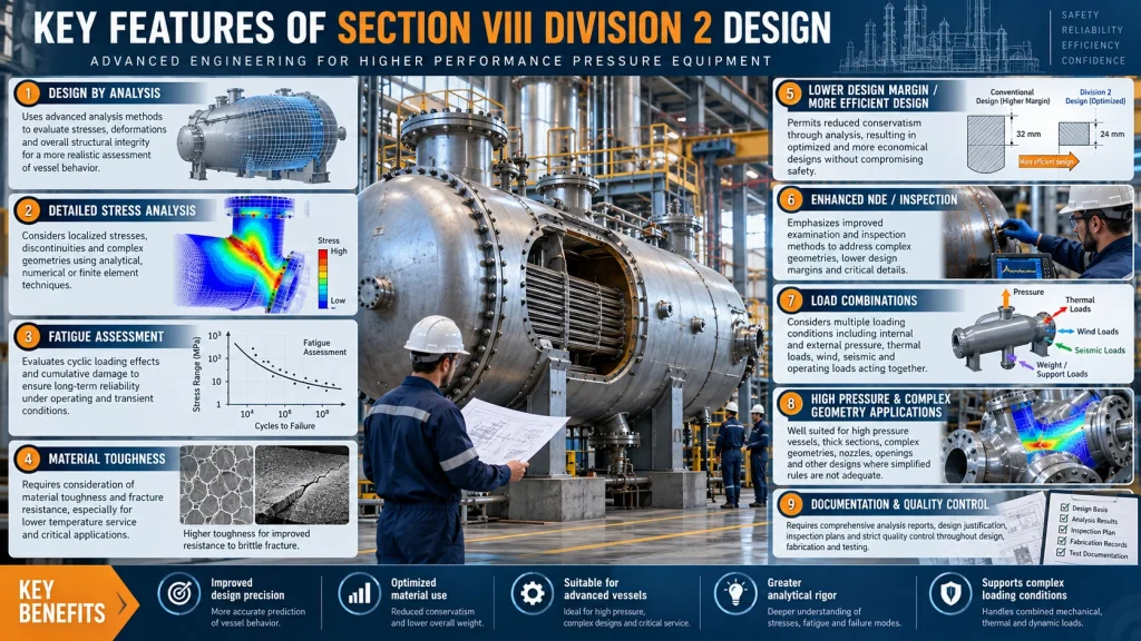 Section VIII Division 2 Design Infographic