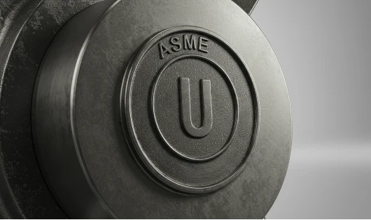 A picture showing a vessel with a U stamp on it