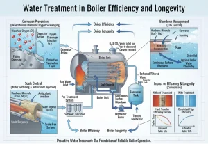 Read more about the article The Role of Water Treatment in Boiler Efficiency and Longevity
