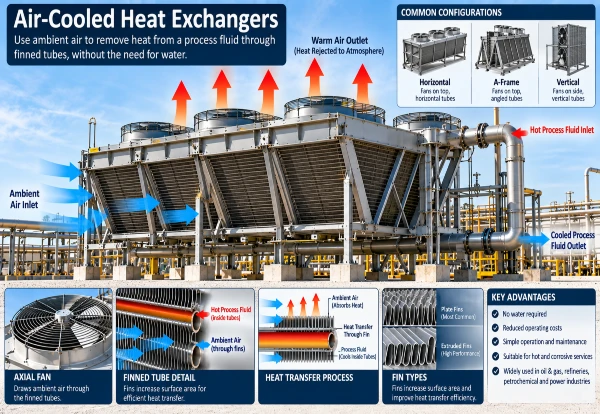A picture of a Air-cooled heat exchanger
