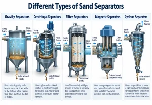 Read more about the article Different Types of Sand Separators