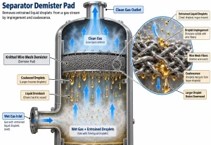 Read more about the article Separator Demister Pad