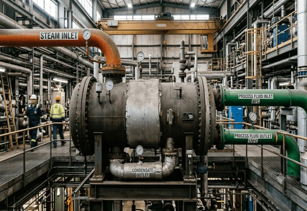 A picture of a Steam Heat Exchanger