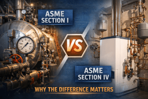 ASME Section I vs Section IV: Key Differences Every Boiler Owner Should Know