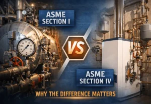 Read more about the article ASME Section I vs Section IV: Key Differences Every Boiler Owner Should Know
