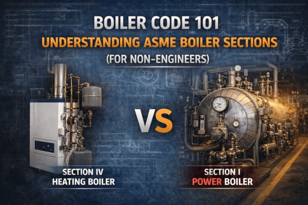 ASME Boiler codes can sound intimidating, especially if you’re not an engineer by trade.