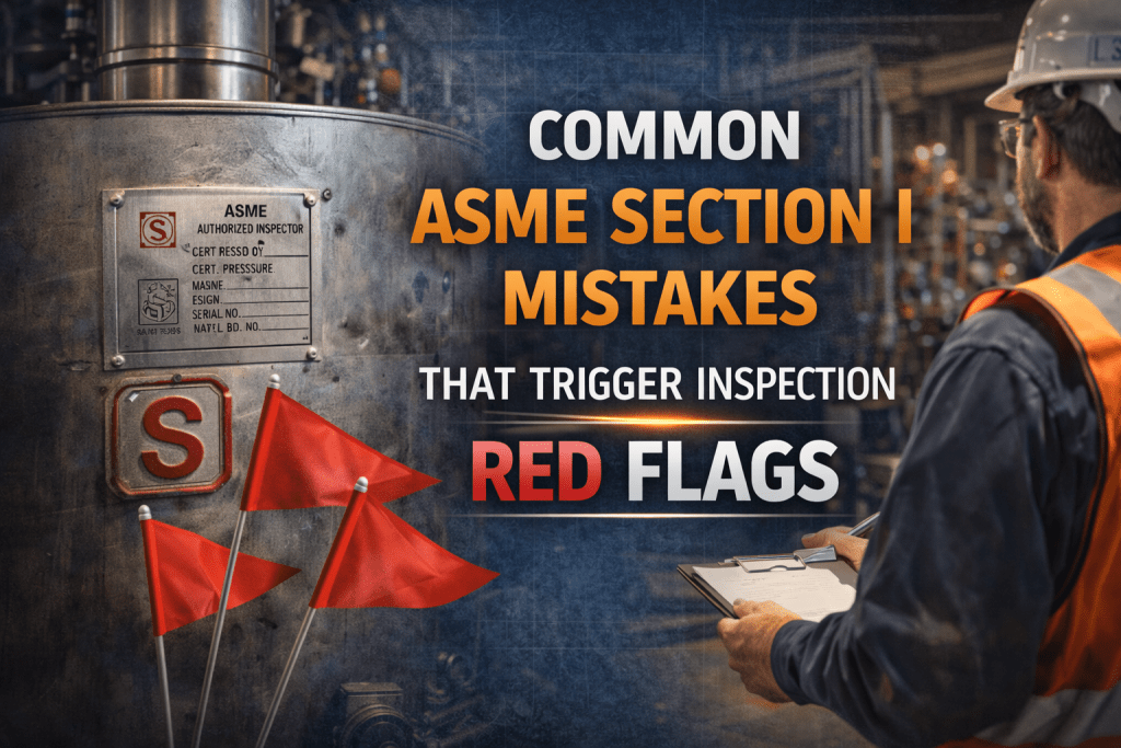 Common ASME Section I Mistakes That Trigger Inspection Red Flags