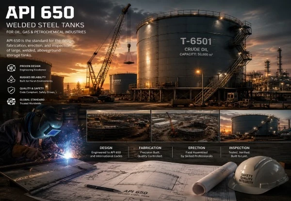 J Lowry LLC ad for 650 API Tanks
