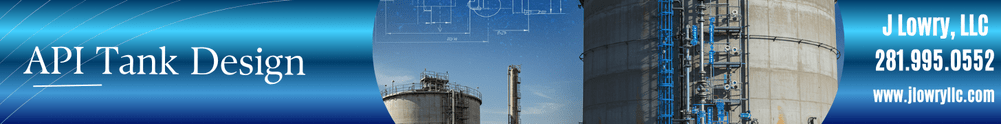 J Lowry, LLC API Tank Design