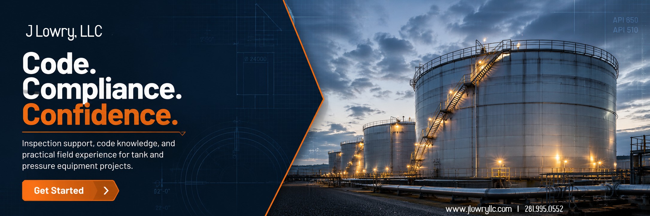J Lowry, LLC API Tank Ad