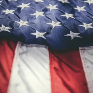 A picture of an American flag